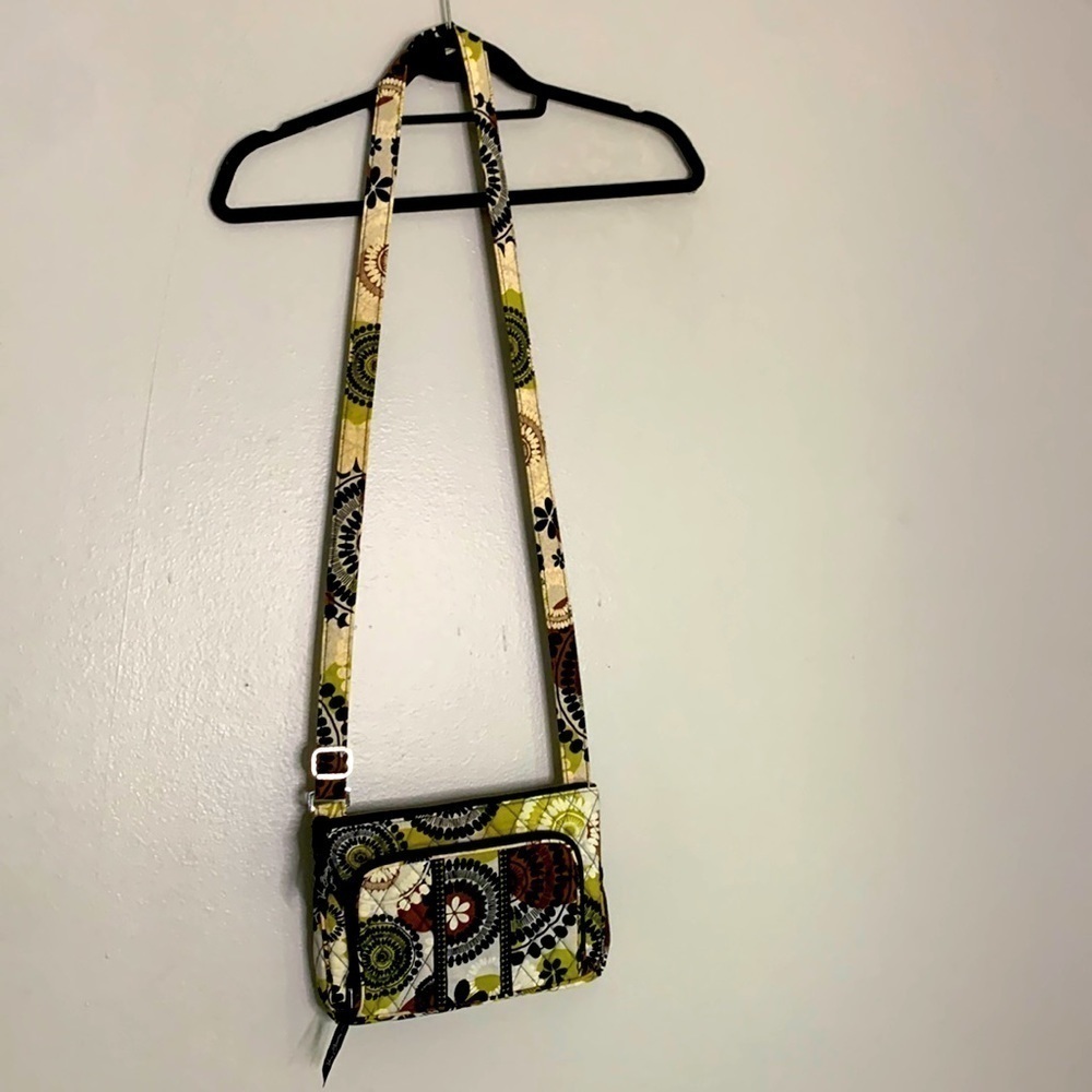 Vera Bradley mandala Bohemian Crossbody earth tone purse yellow